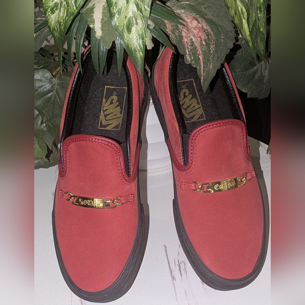 ❤️SALE❤️Vans Chili Pepper Red Slip-On Sneakers Unisex